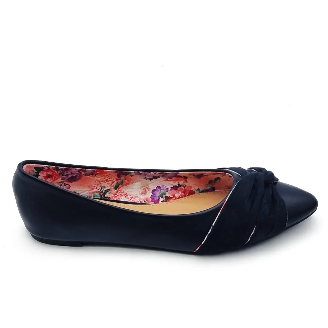 Big Plus Size Pointed Toe Slip On Ballet Flats