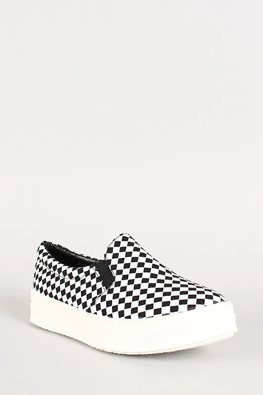 Checker Slip On Sneaker