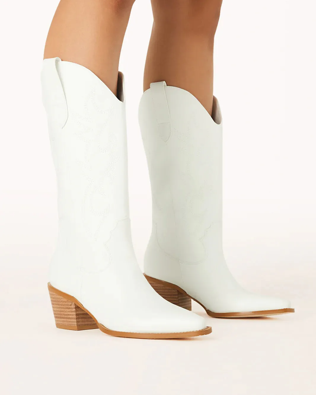 Danaro Cowboy Boot | White