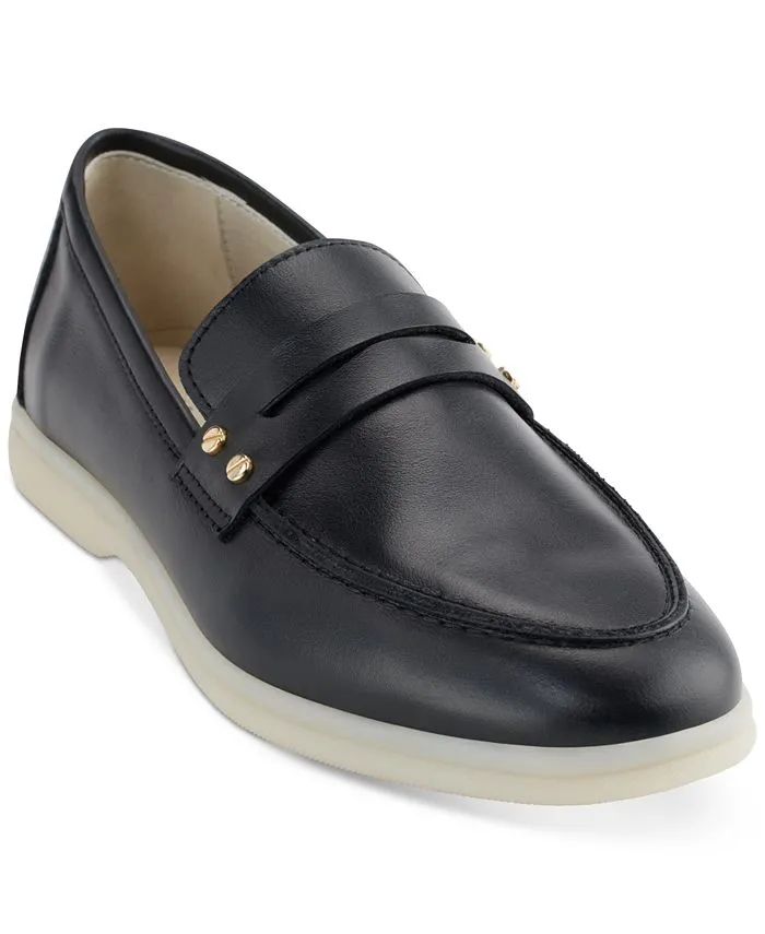 DKNY Women's Leanna Slip-On Penny Loafer Flats