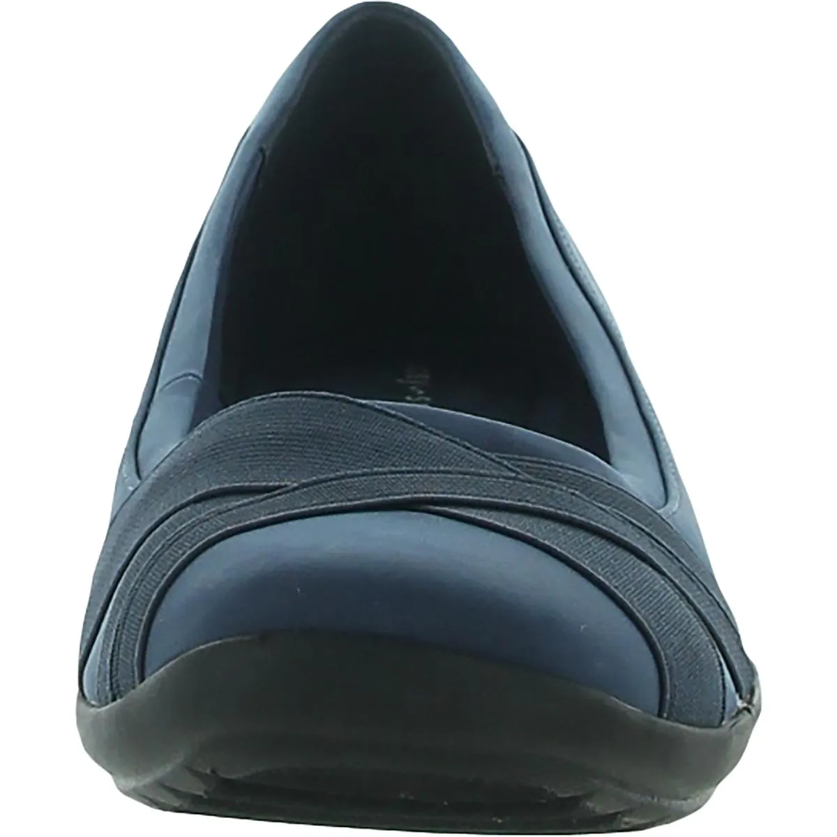 Easy Spirit Womens Acasia 3 Solid Slip On Ballet Flats