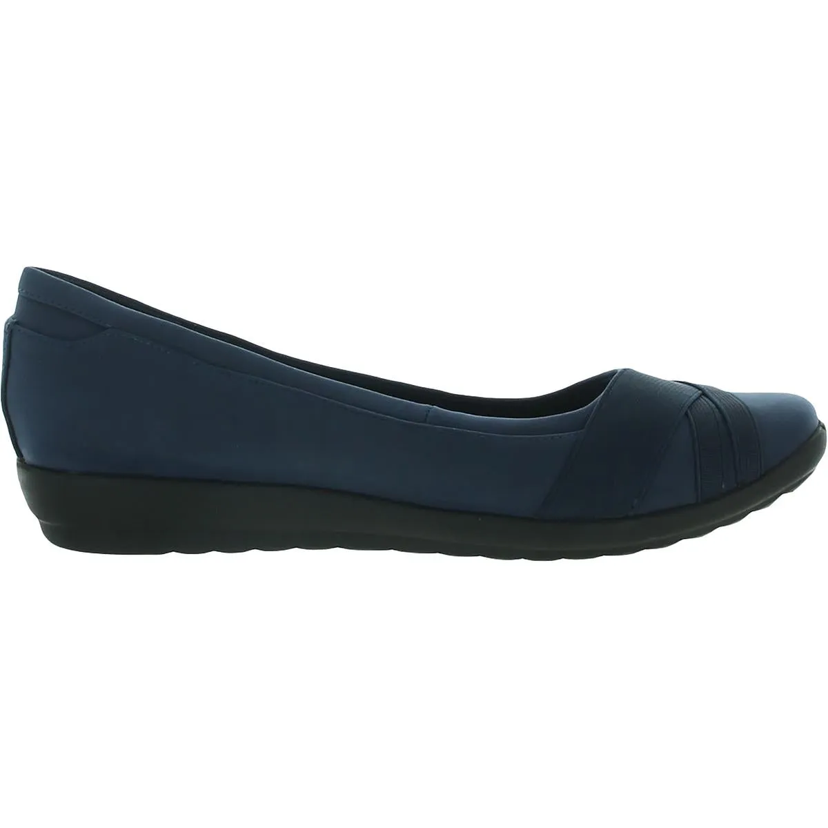 Easy Spirit Womens Acasia 3 Solid Slip On Ballet Flats