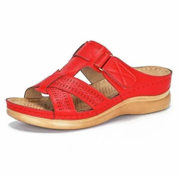 High end open toe orthopedic sandals