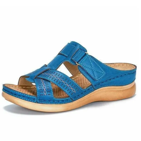 High end open toe orthopedic sandals