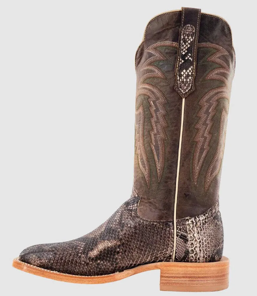 R. Watson Men's Rustic Python Belly Exotic Boot RW7913-2