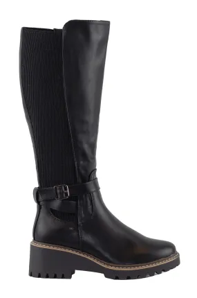 Soldier - Chunky Heel Knee High Boots for Women